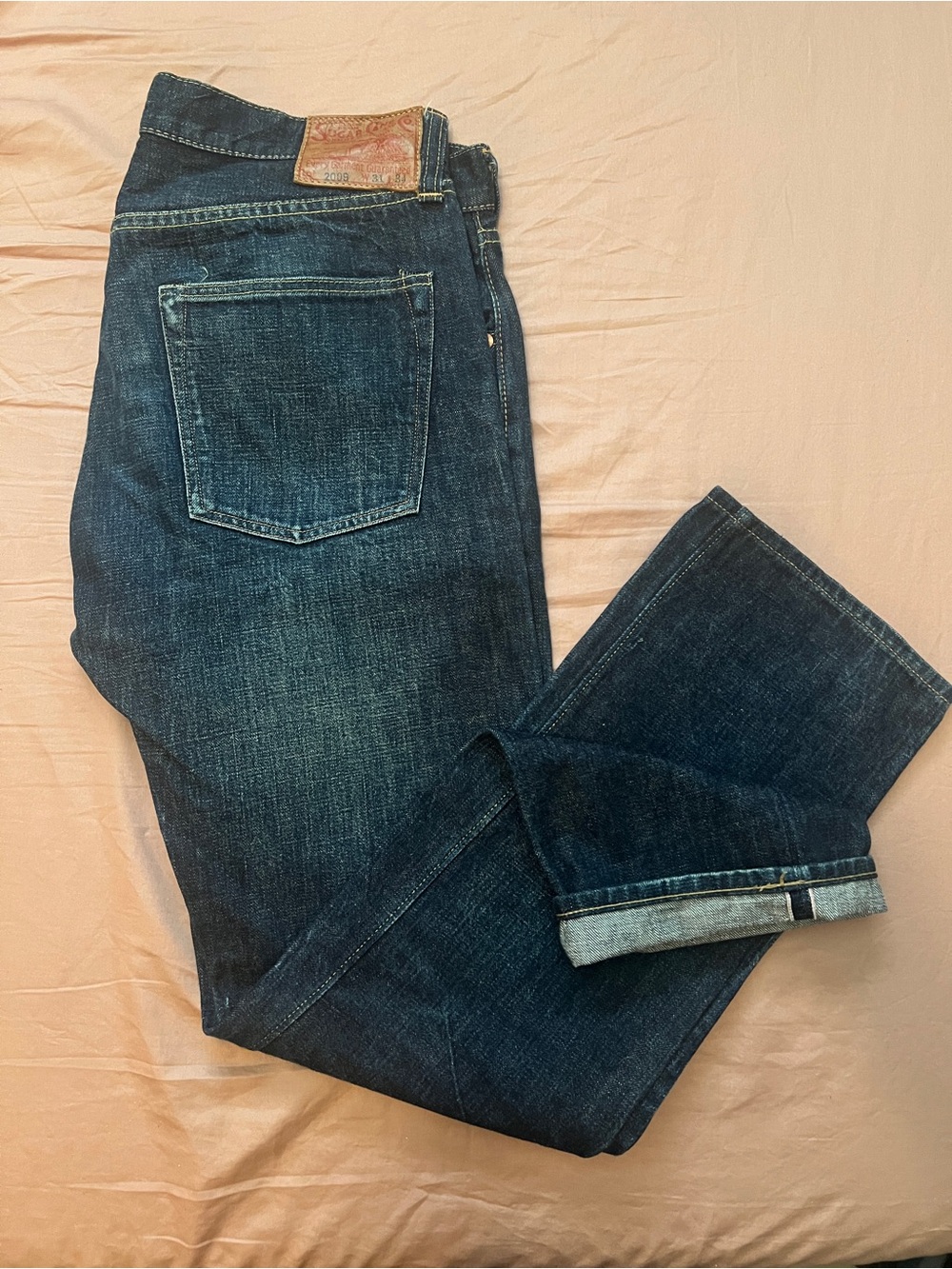 Sugar Cane 2009 straight cut selvedge denim jeans